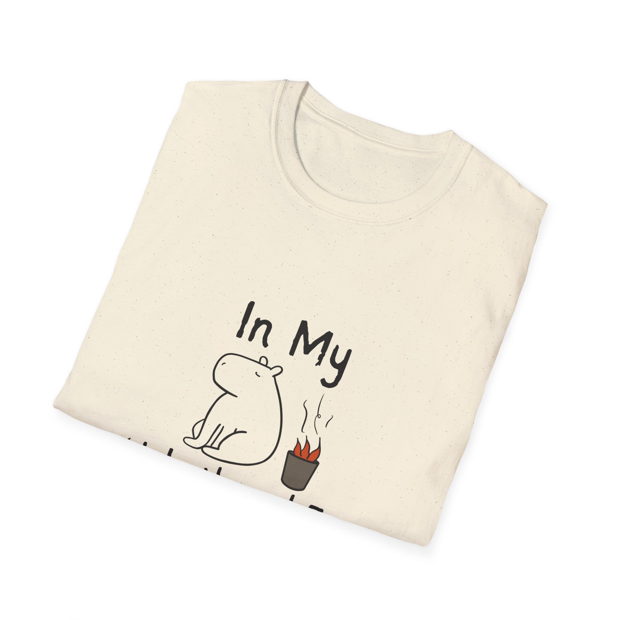 "In my Unbothered Era" Capybara Calm Chaos Softstyle Adult Tee