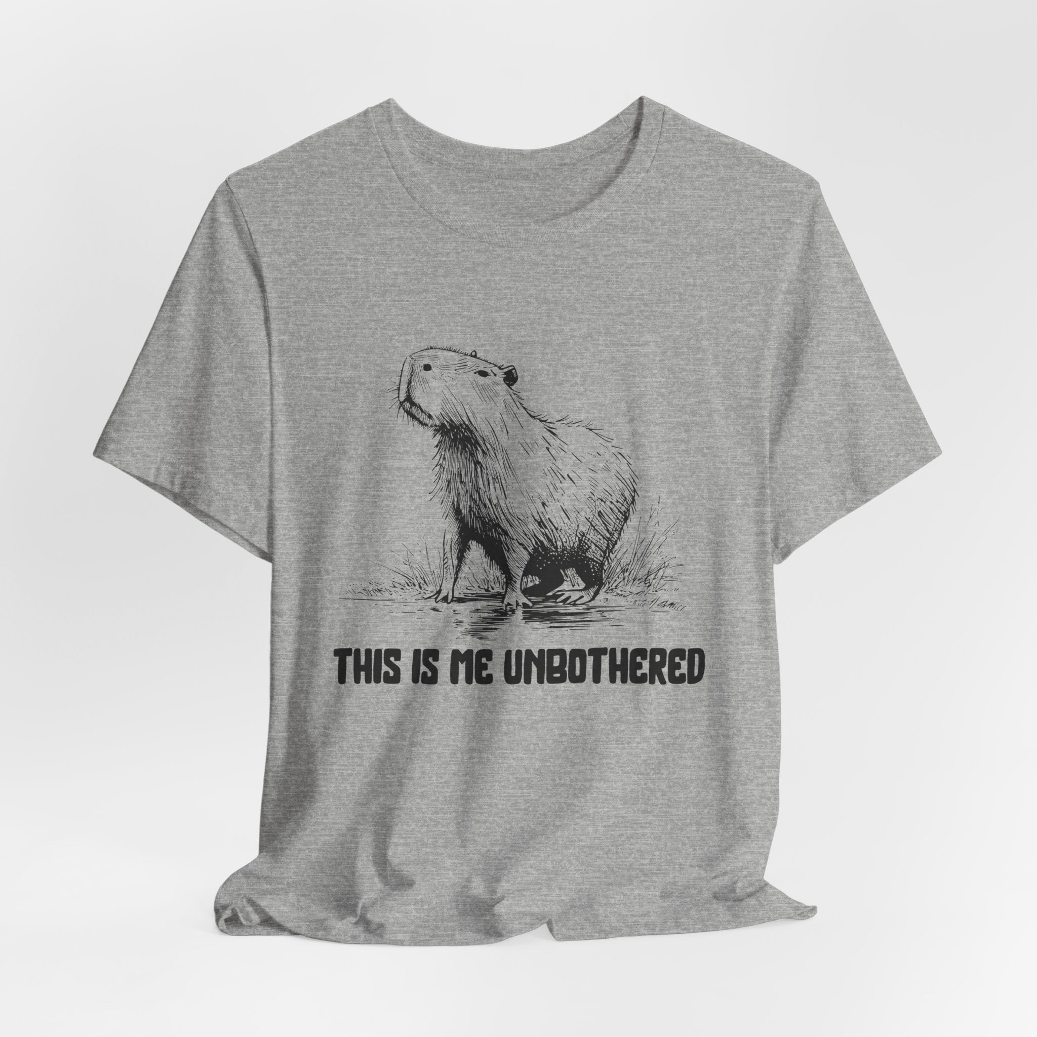 This Is Me Unbothered T-Shirt | Funny Chill Graphic Softstyle Unisex Tee