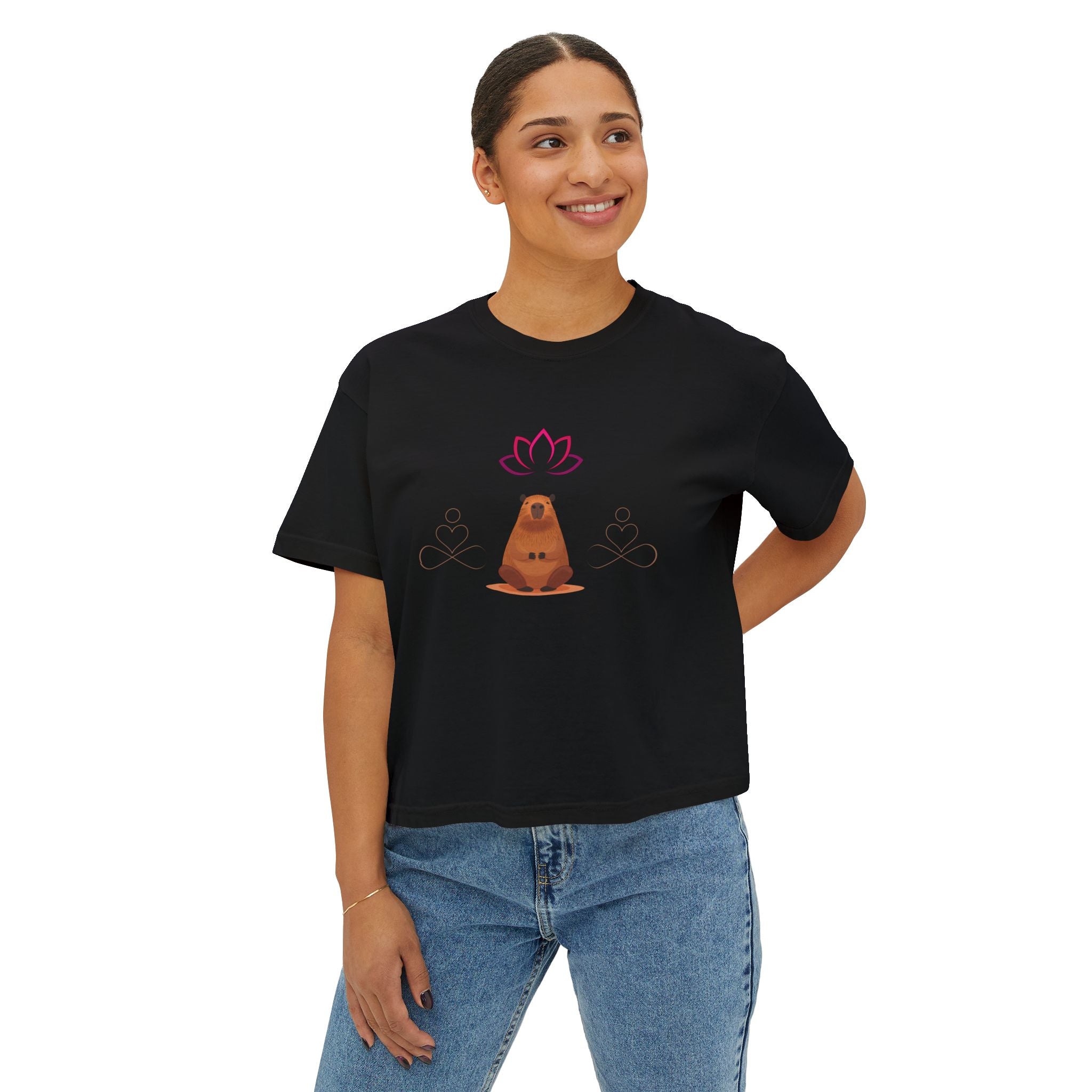 Zen & Unbothered - Women's Boxy Shirt