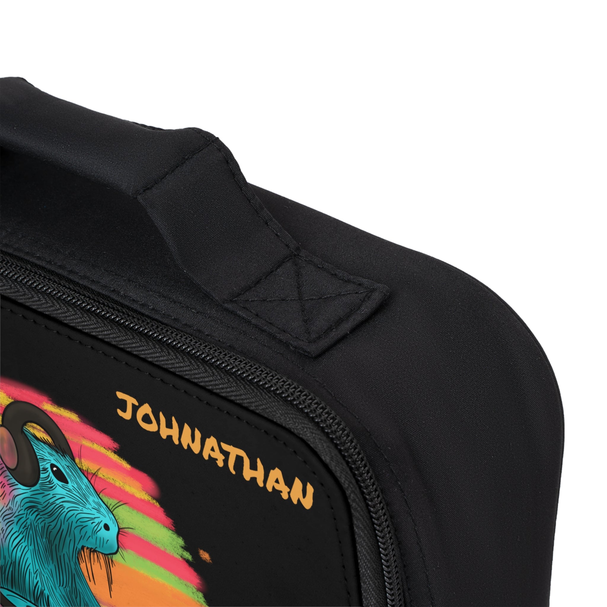Personalized DJ Capybara Lunchbox Insulated Lunch Tote