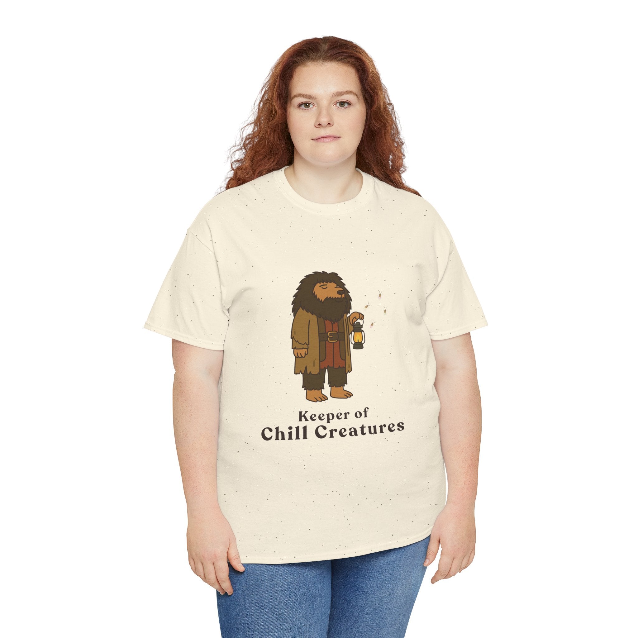 Keeper of Chill Creatures T-Shirt | The Unbothered Wizard Collection Adult Tee
