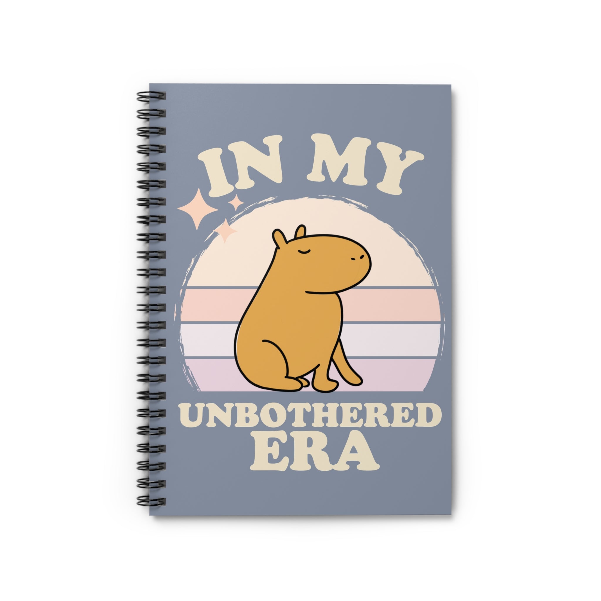 Capybara Notebook – In My Unbothered Era Journal