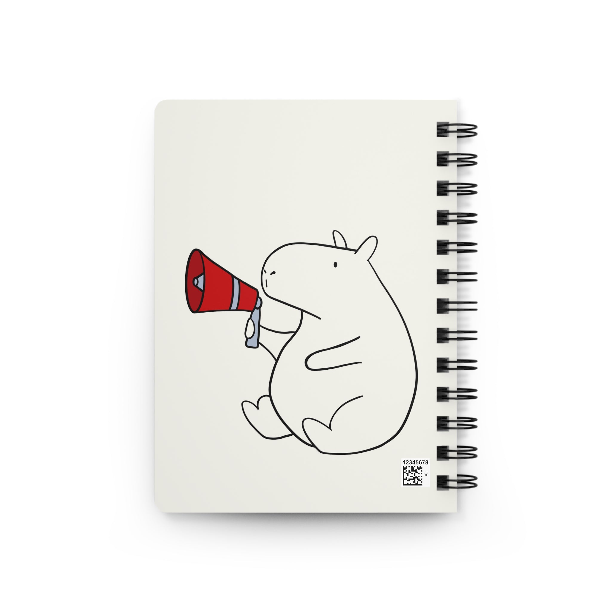 Funny Capybara Notebook – “I Have Feedback” Sarcastic Work Journal