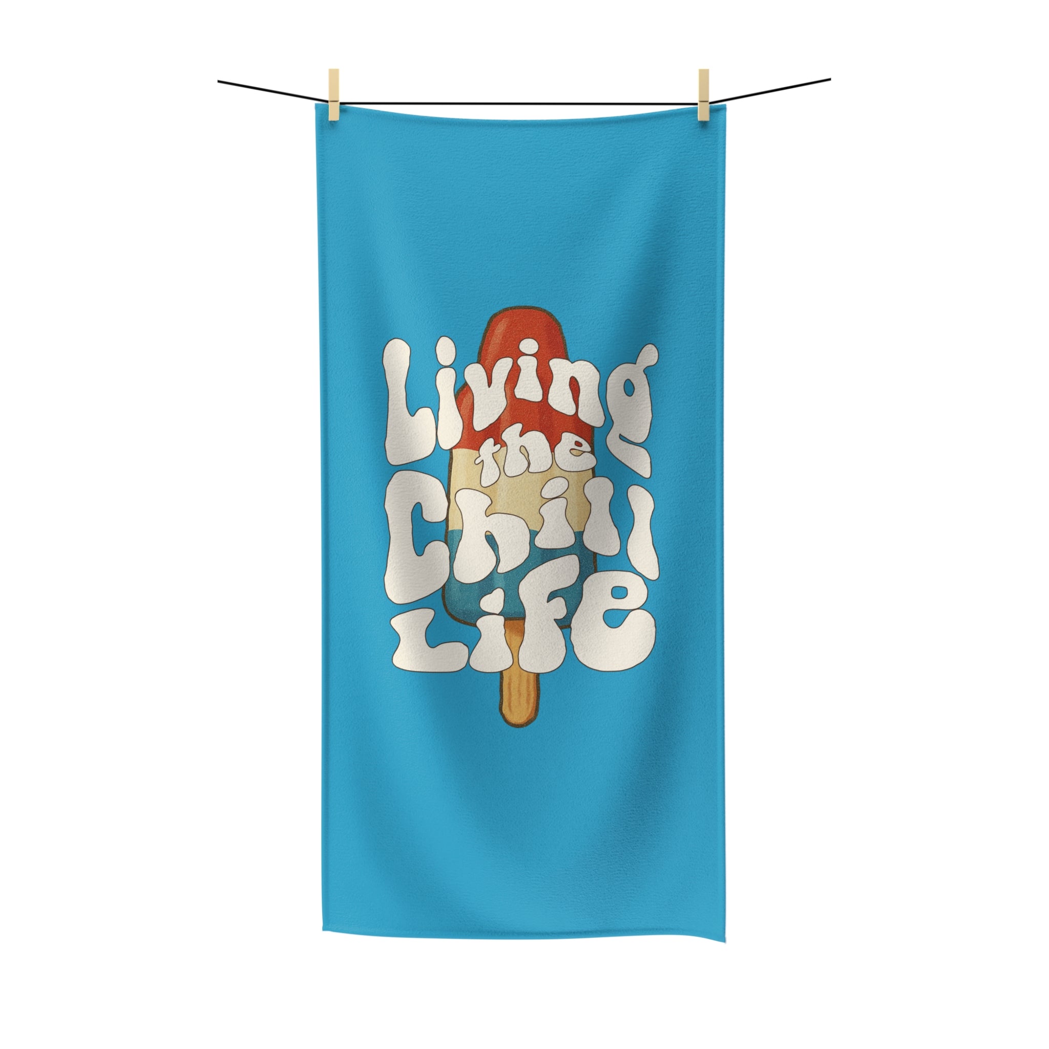 IcyPop Chill Life Oversized Beach Towel