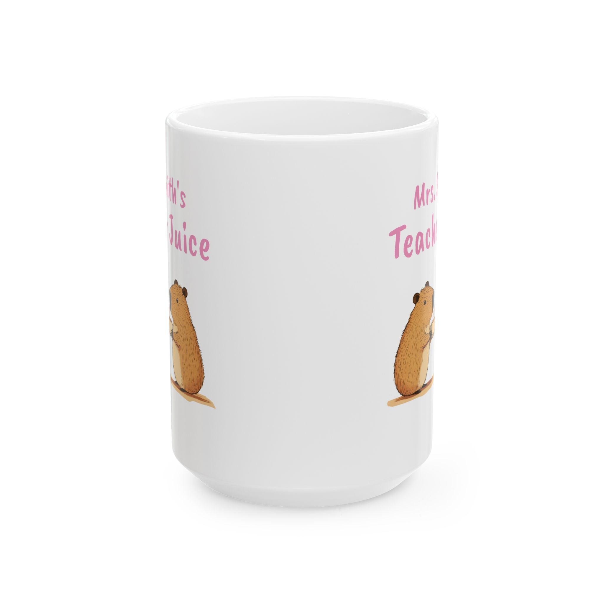 Personalized Teacher Mug – Custom “Teacher Juice” Coffee Mug – Funny Teacher Appreciation Gift