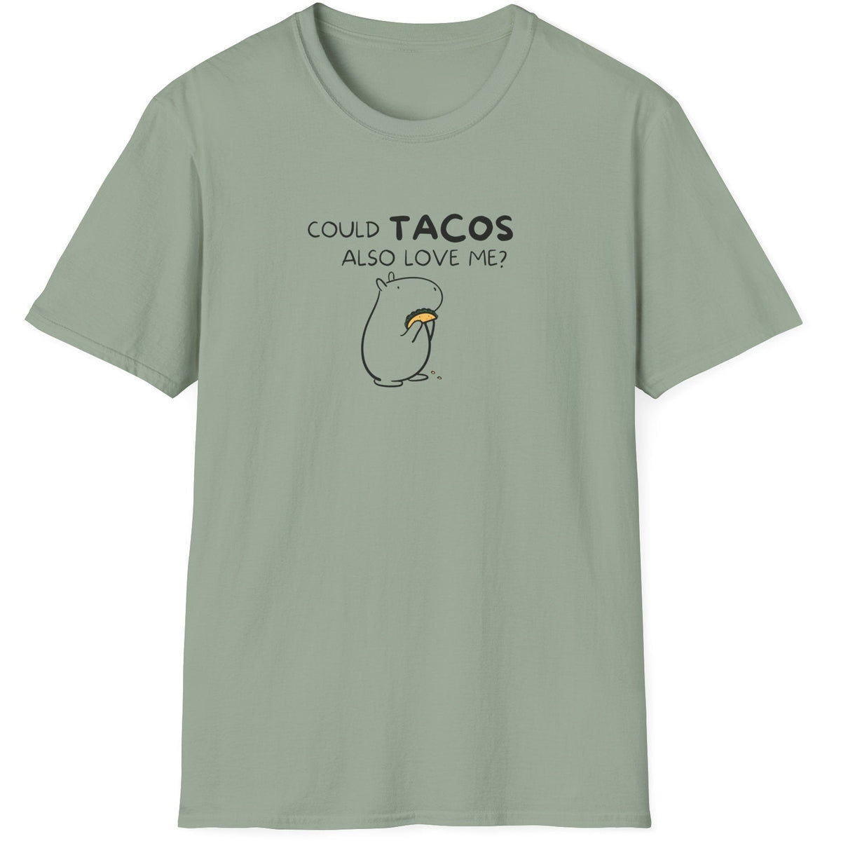 Could Tacos Also Love Me? Capybara Softstyle Tee