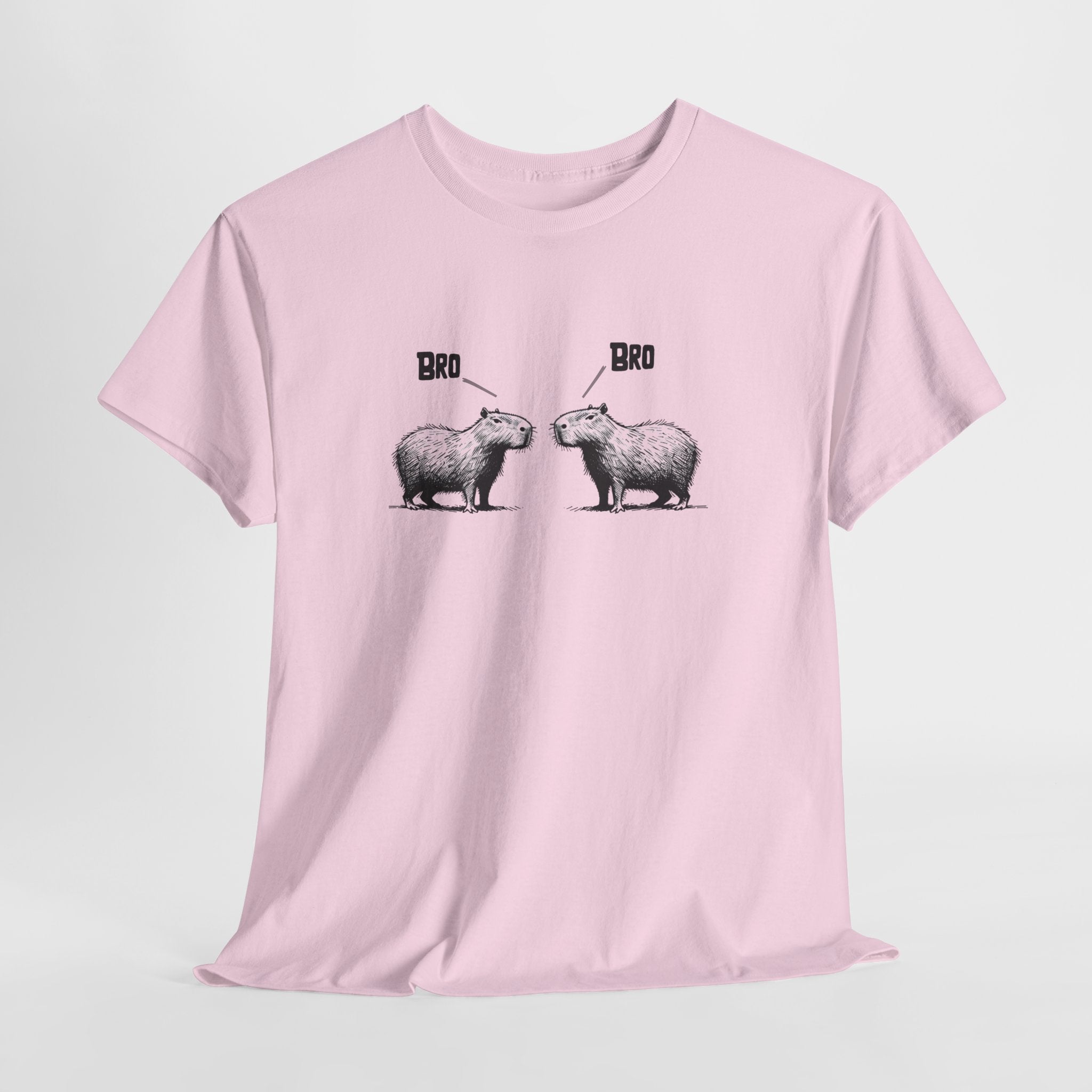 Bro Bro Adult T-Shirt | Funny Chill Graphic Heavy Tee