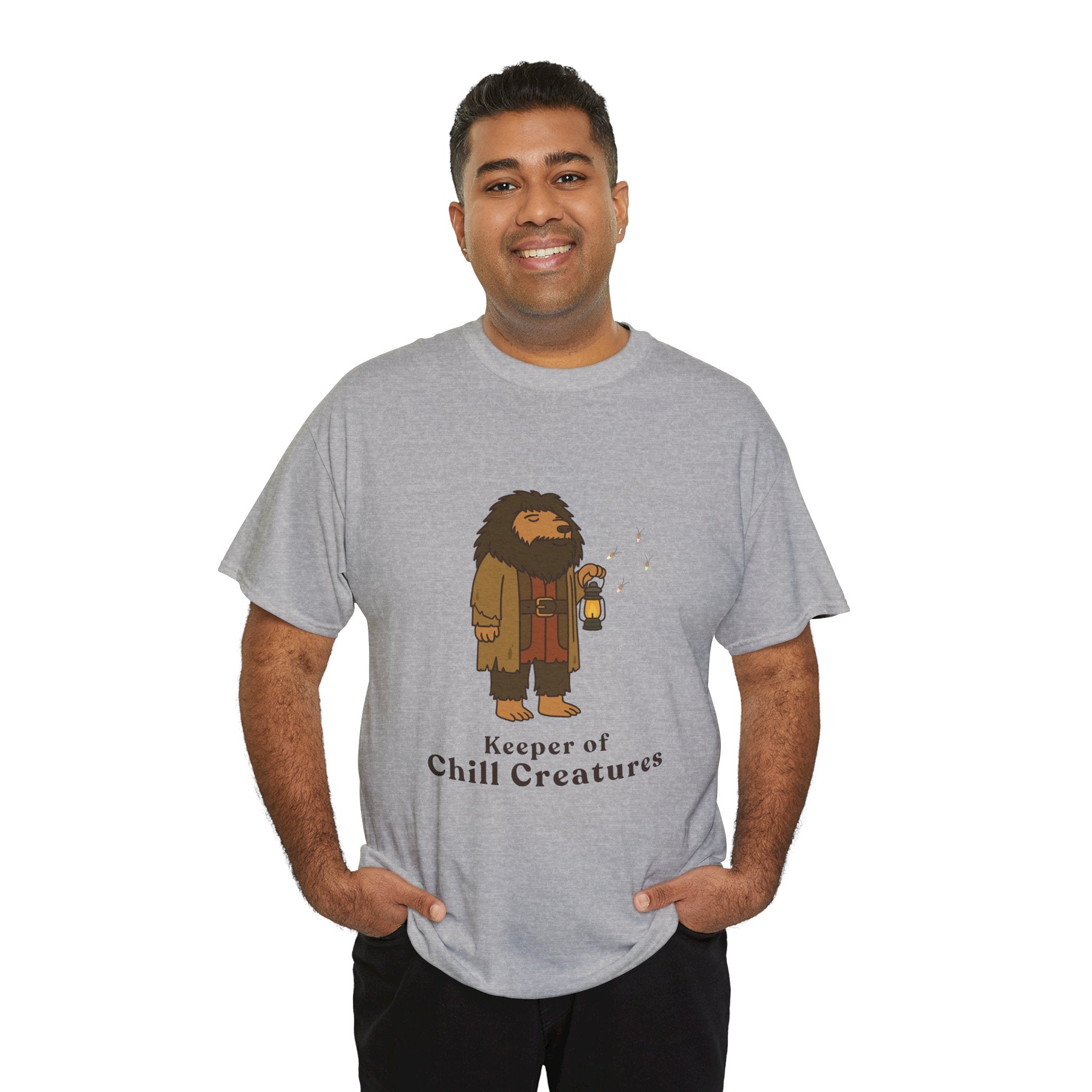 Keeper of Chill Creatures T-Shirt | The Unbothered Wizard Collection Adult Tee