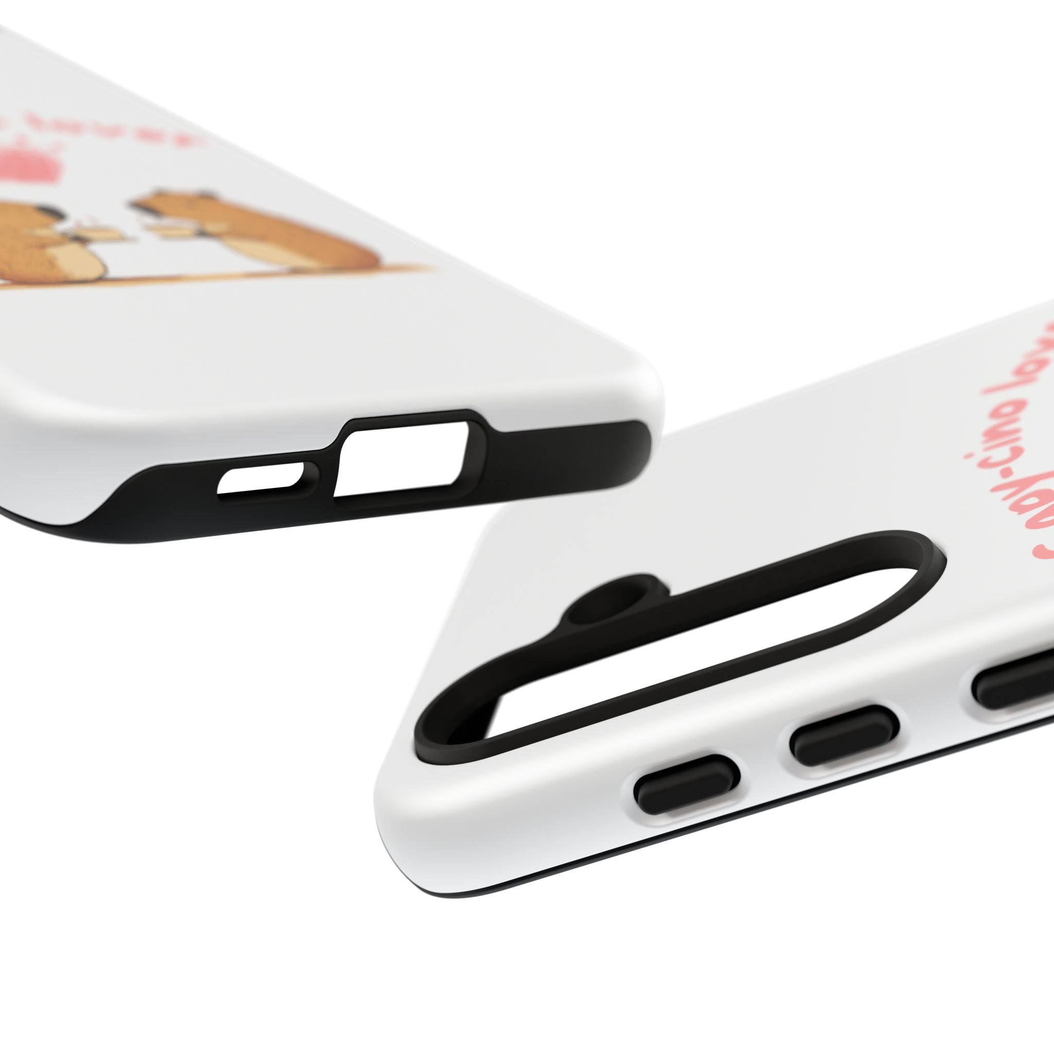 Cute Capybara Phone Case (Capy-cino Lover Series)