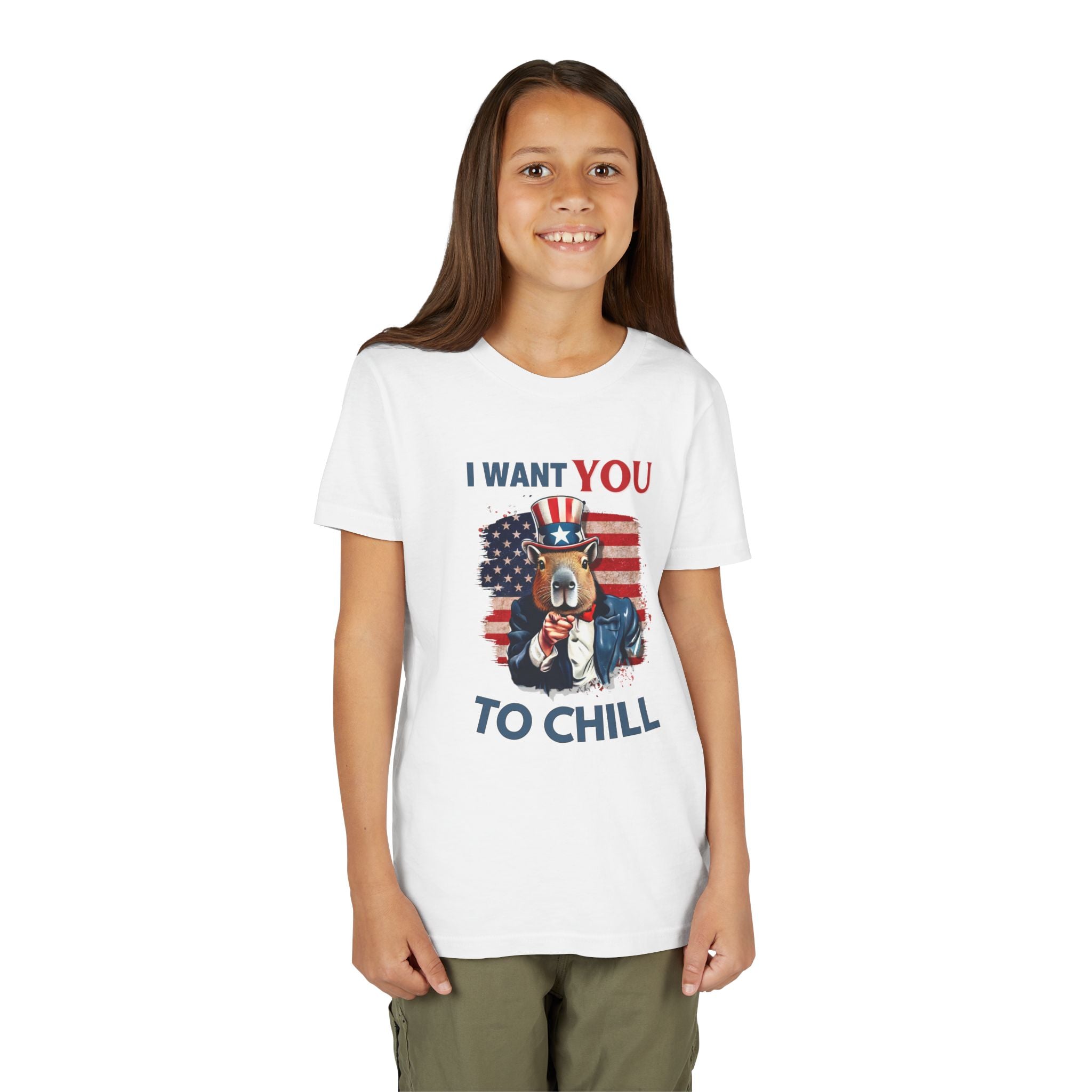 Capybara Army Parody - Unisex Youth Tee