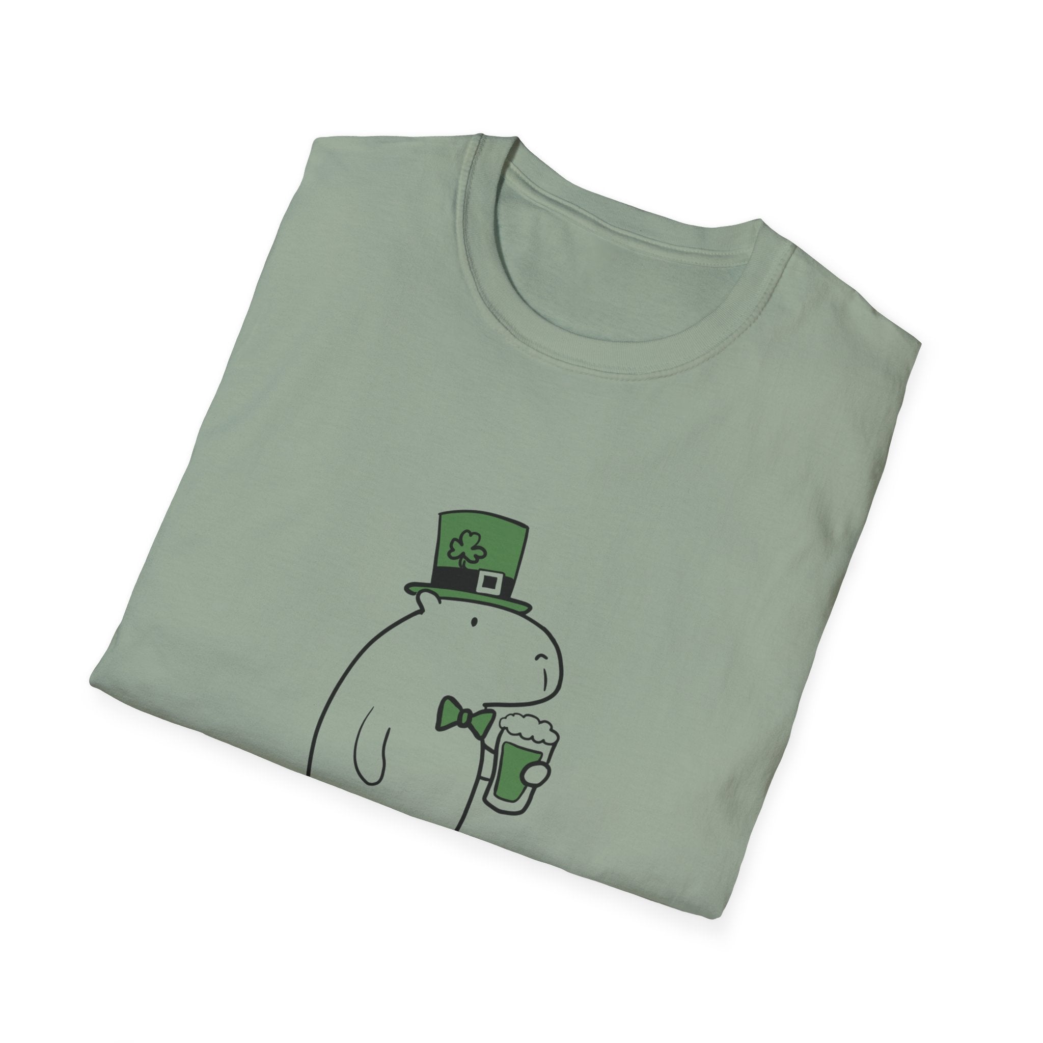 Capybara St Patricks Day t-shirt design - view 8