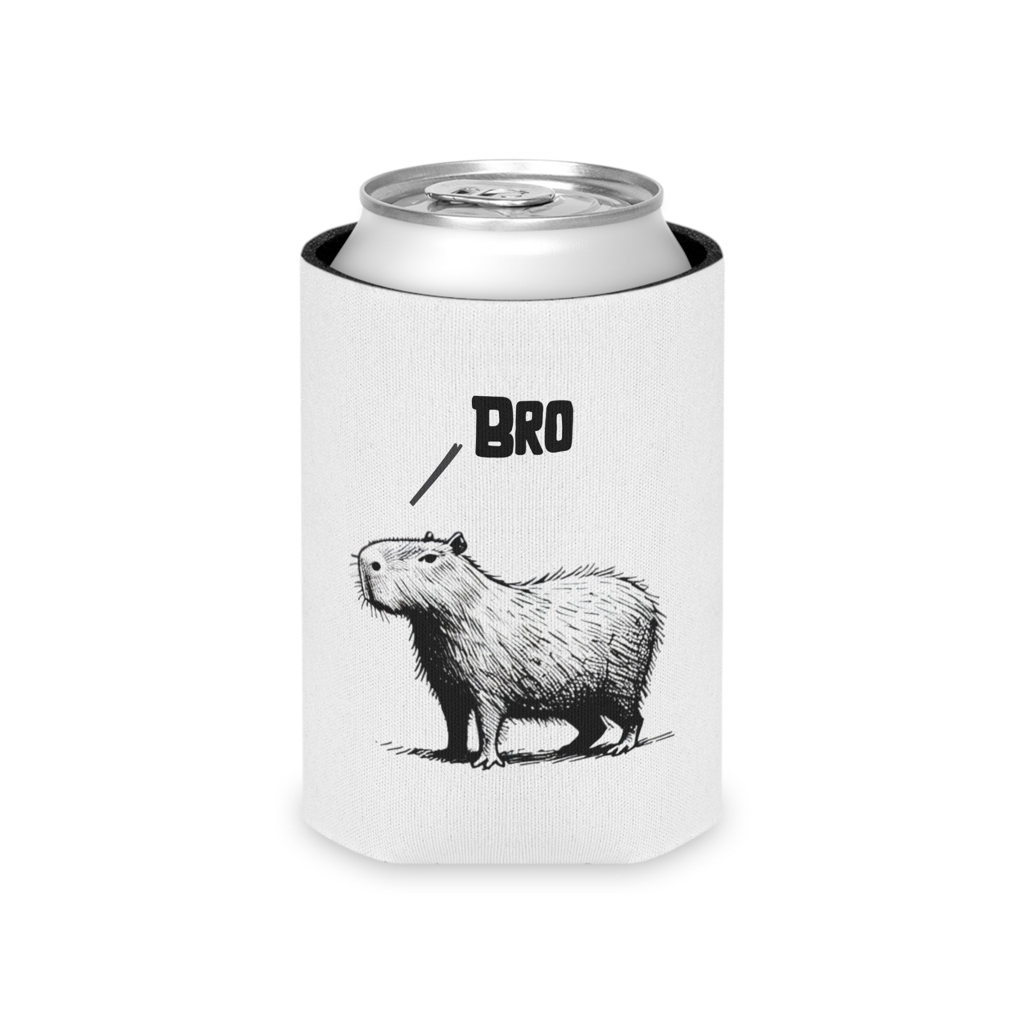 Bro, Bro Koozie – Funny Capybara Drink Holder