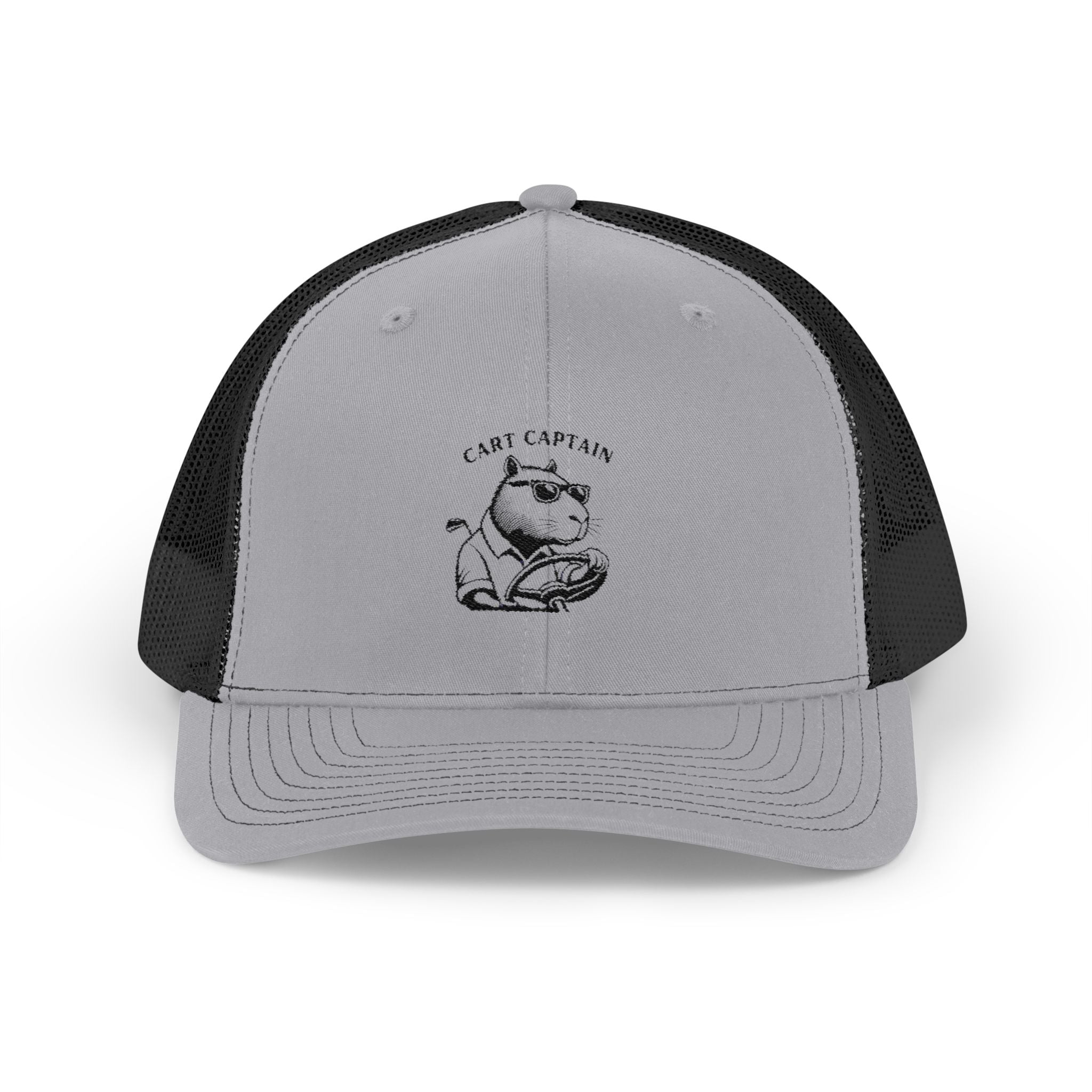 Cart Captain I - Snapback Trucker Cap with Embroidery