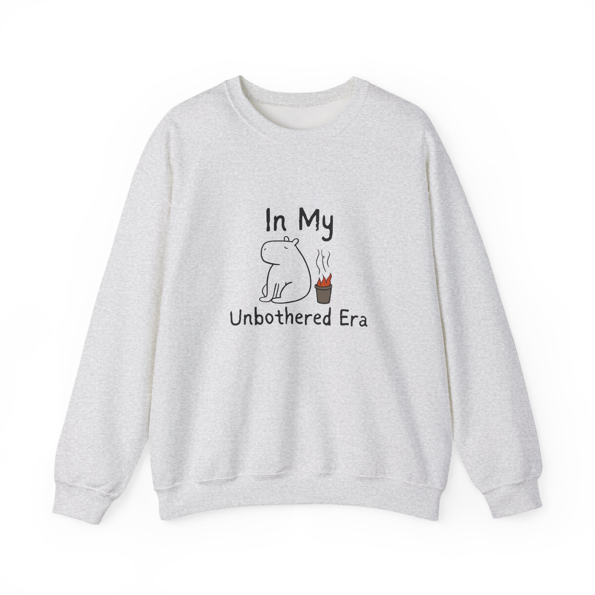 "In My Unbothered Era" Capybara Adult Sweatshirt