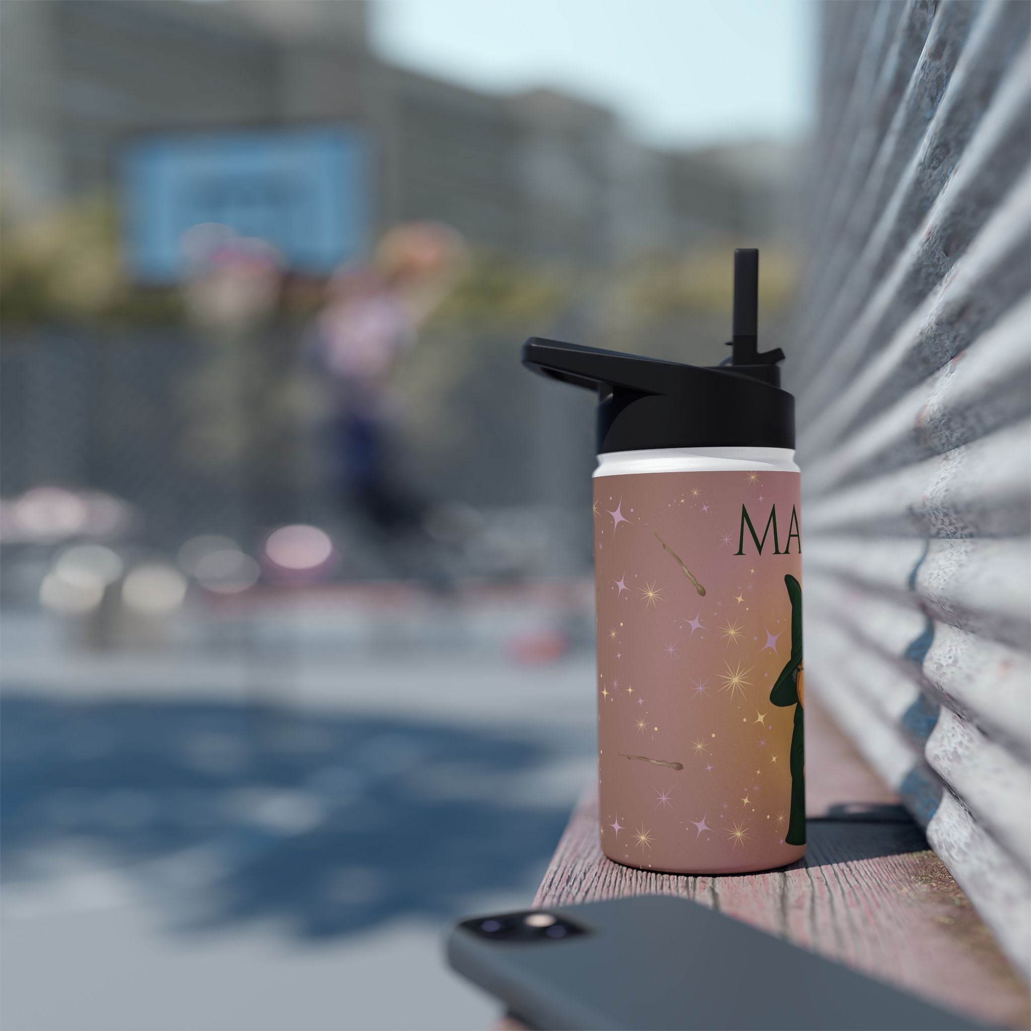 Personalized Professor McChillagal Capybara Water Bottle | Funny Harry Potter Gift | Wizard Water Bottle for Kids