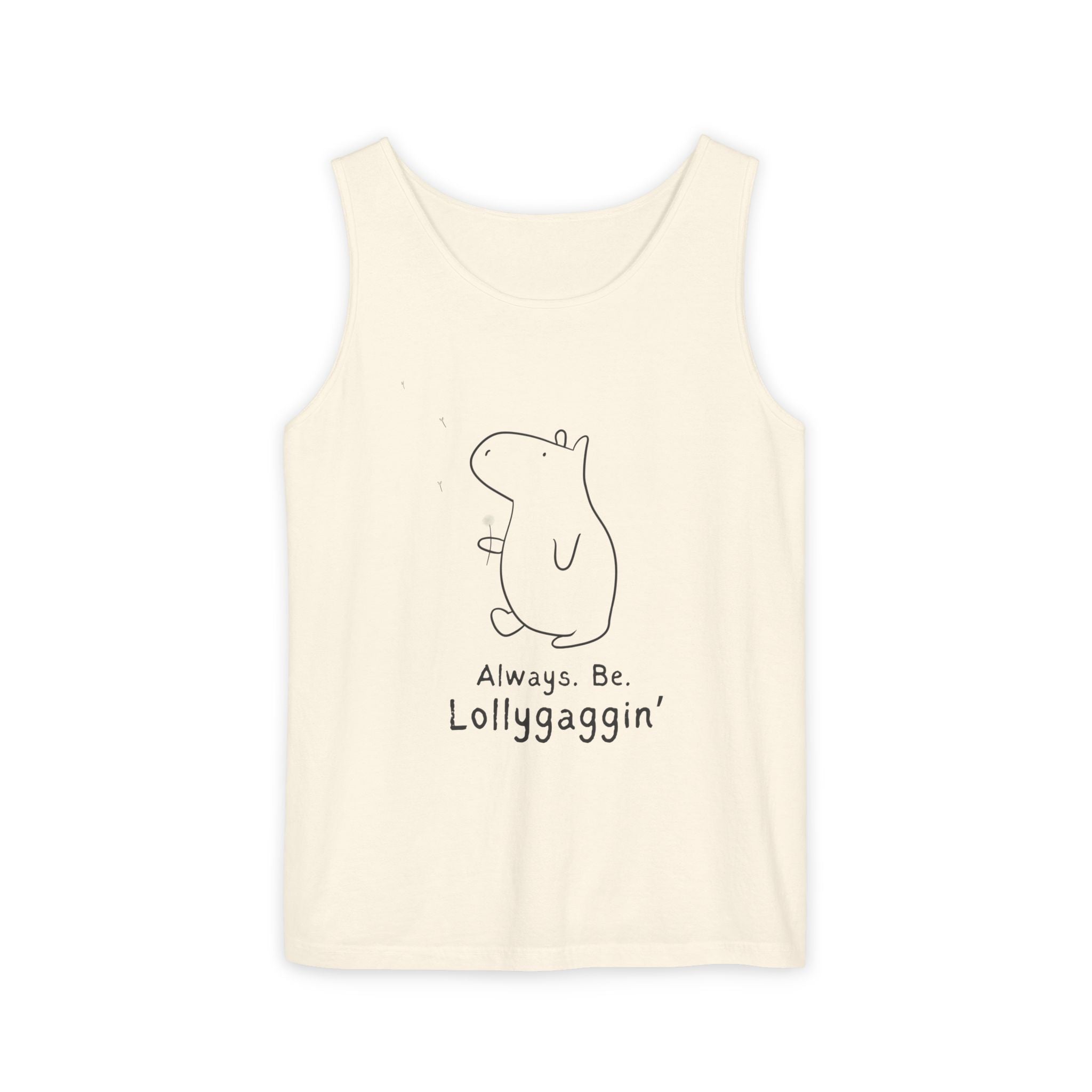 Always Be Lollygaggin' Capybara Premium Tank Top