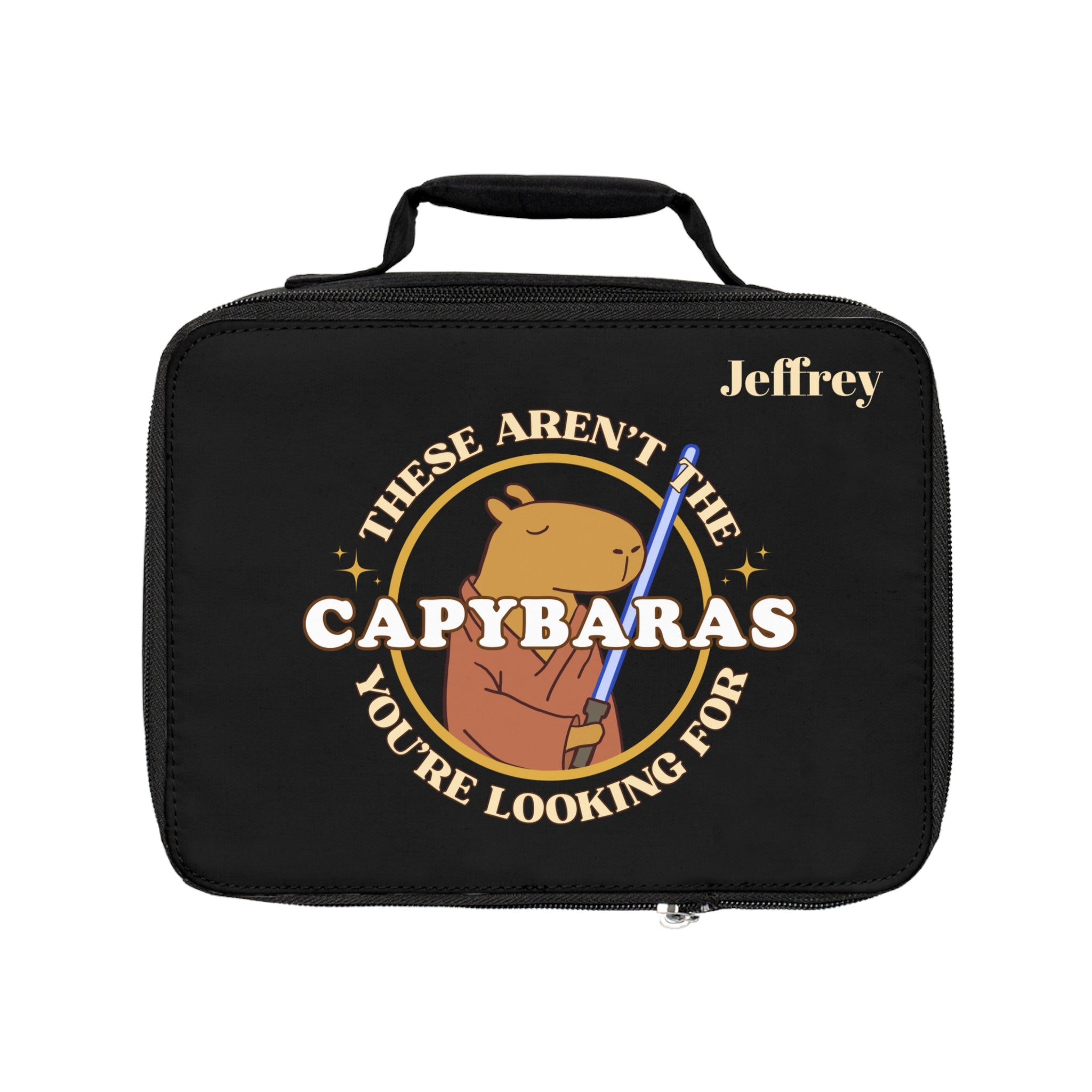 Star Paws Personalized Capybara Kids Lunchbox