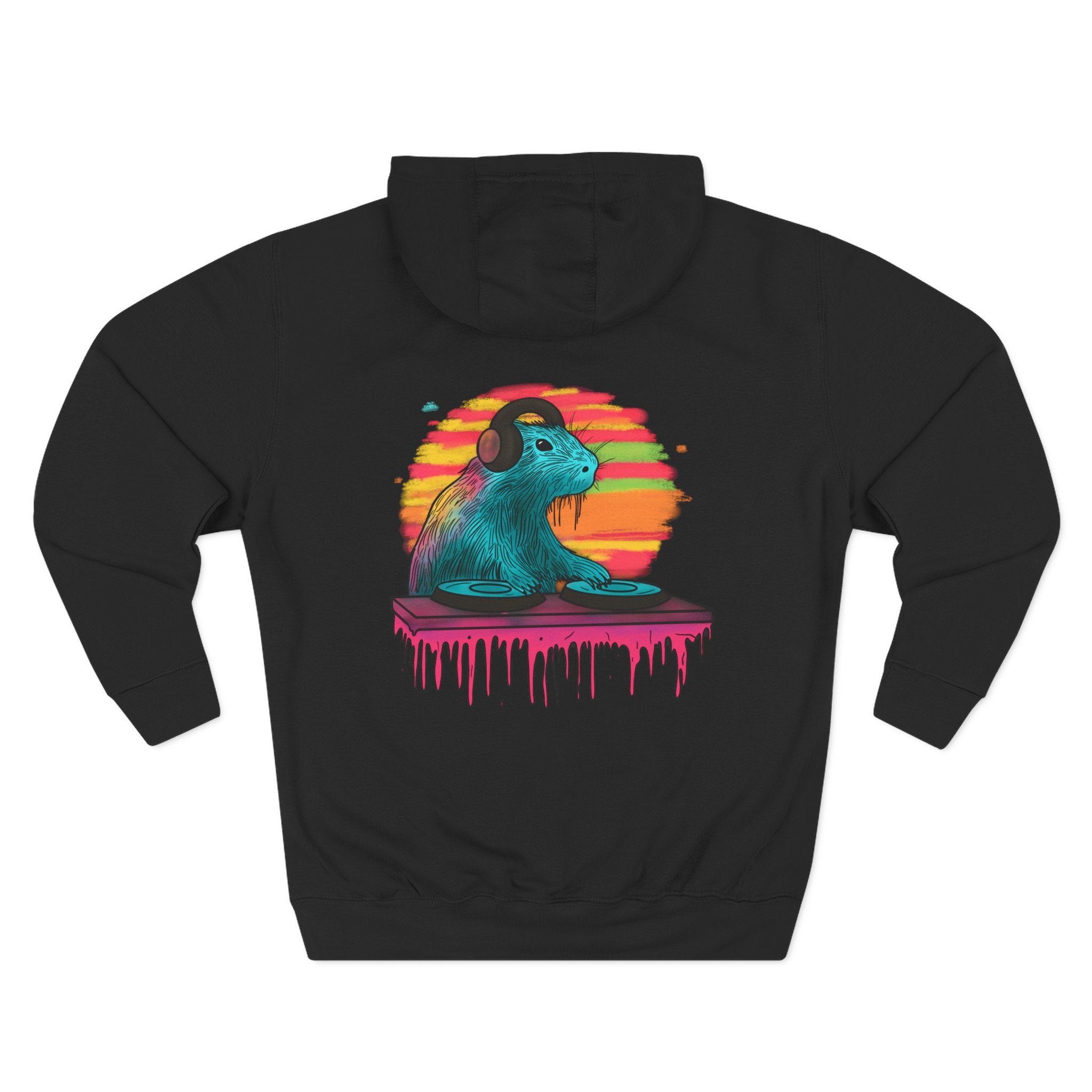DJ Capybara - Lane Seven Premium Fleece Adult Hoodie
