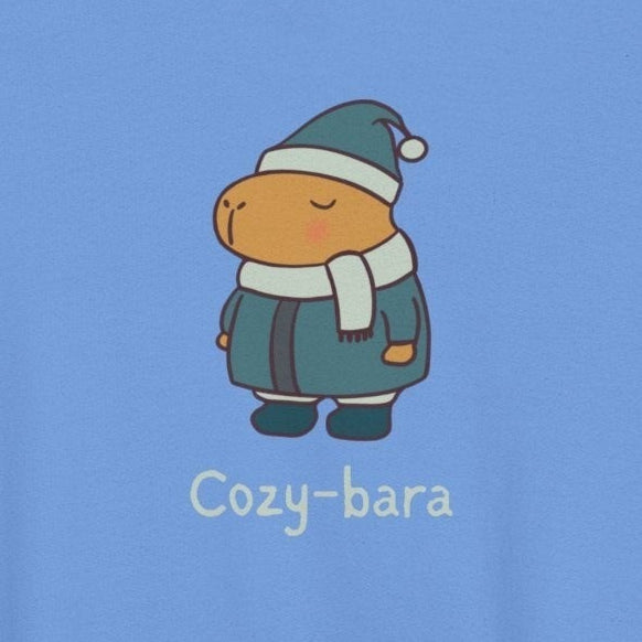 Cozy-bara Kids Capybara Hoodie – Cute Winter Sweatshirt