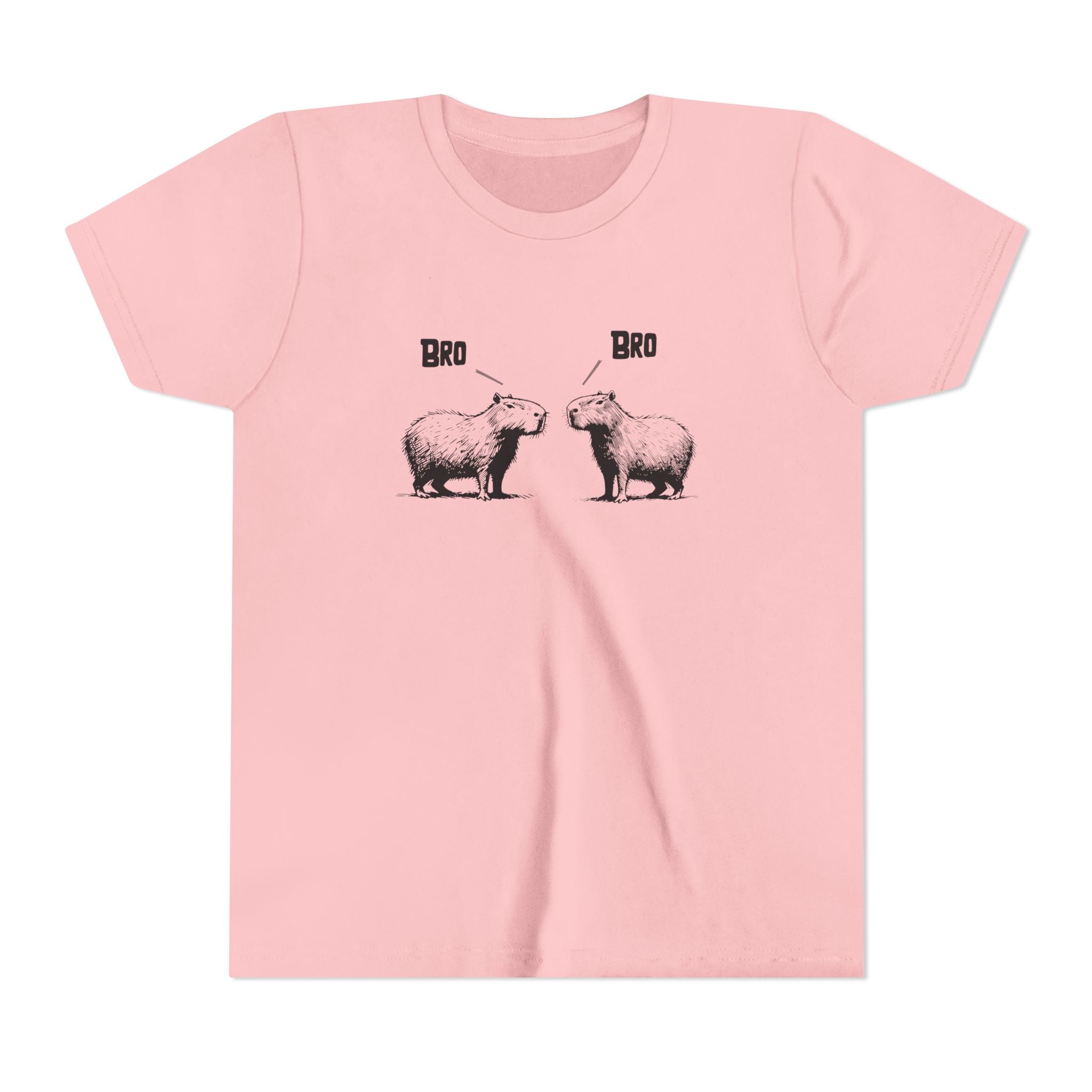 Two Capybaras Saying Bro, Bro - Youth T-Shirt