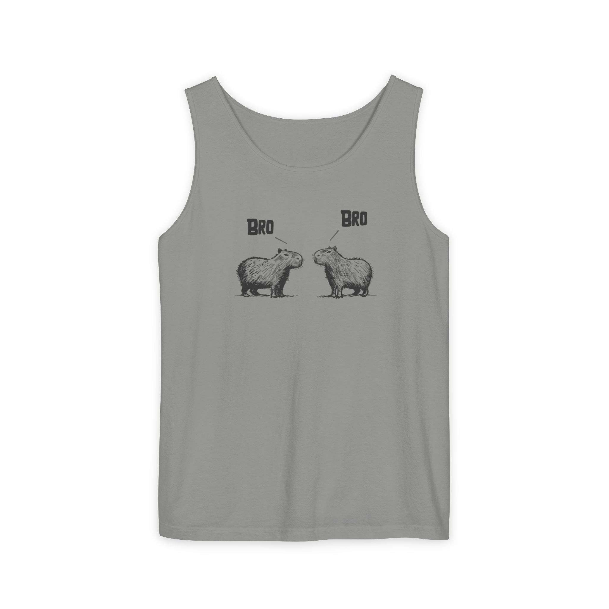 “Bro Bro’” Funny Capybara Premium Comfort Colors Tank
