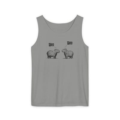 “Bro Bro’” Funny Capybara Premium Comfort Colors Tank