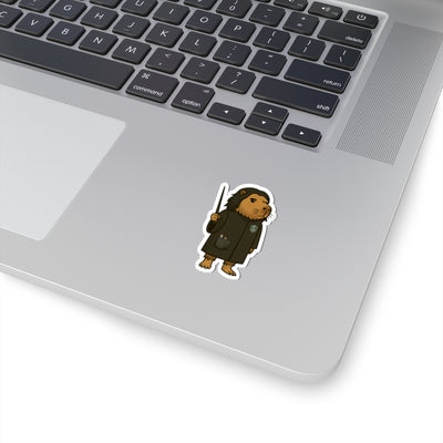 Whimsical Wizard Professor Severus Napebara Kiss-Cut Vinyl Sticker - Capybara School of Witchcraft & Wizardry - Gifts for Kids, Laptop Stickers, Creative Party Favors
