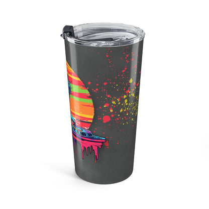 DJ Capybara Tumbler – Funny Festival Capybara Cup for Music Lovers
