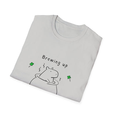 Funny St. Patrick's Day Capybara Shirt – Brewing Up Shenanigans