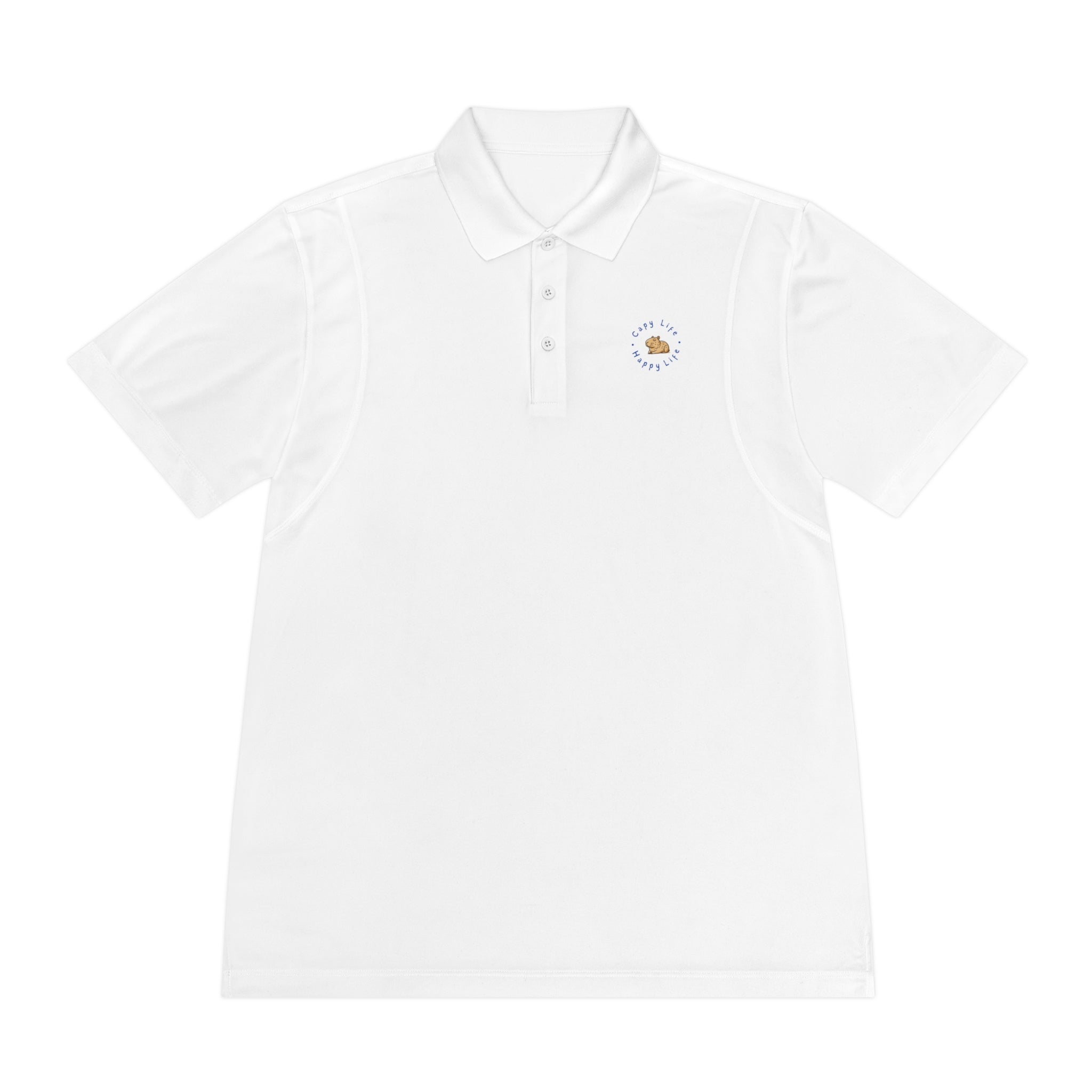 Capy Life Signature Men's Sport Polo Shirt