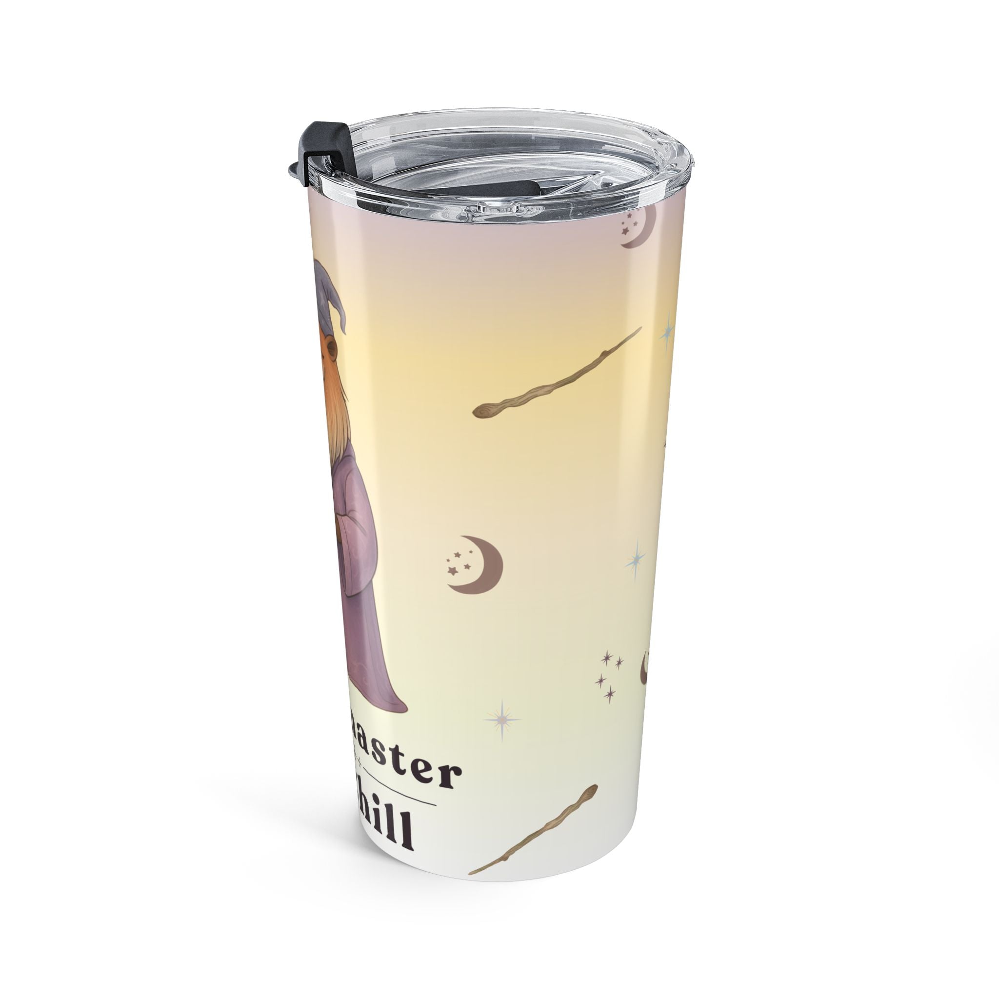 Headmaster of Chill Coffee Mug Tumbler – Unbothered Wizard Mug for Coffee Lovers