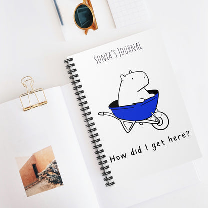 Capybara notebook design - view 5