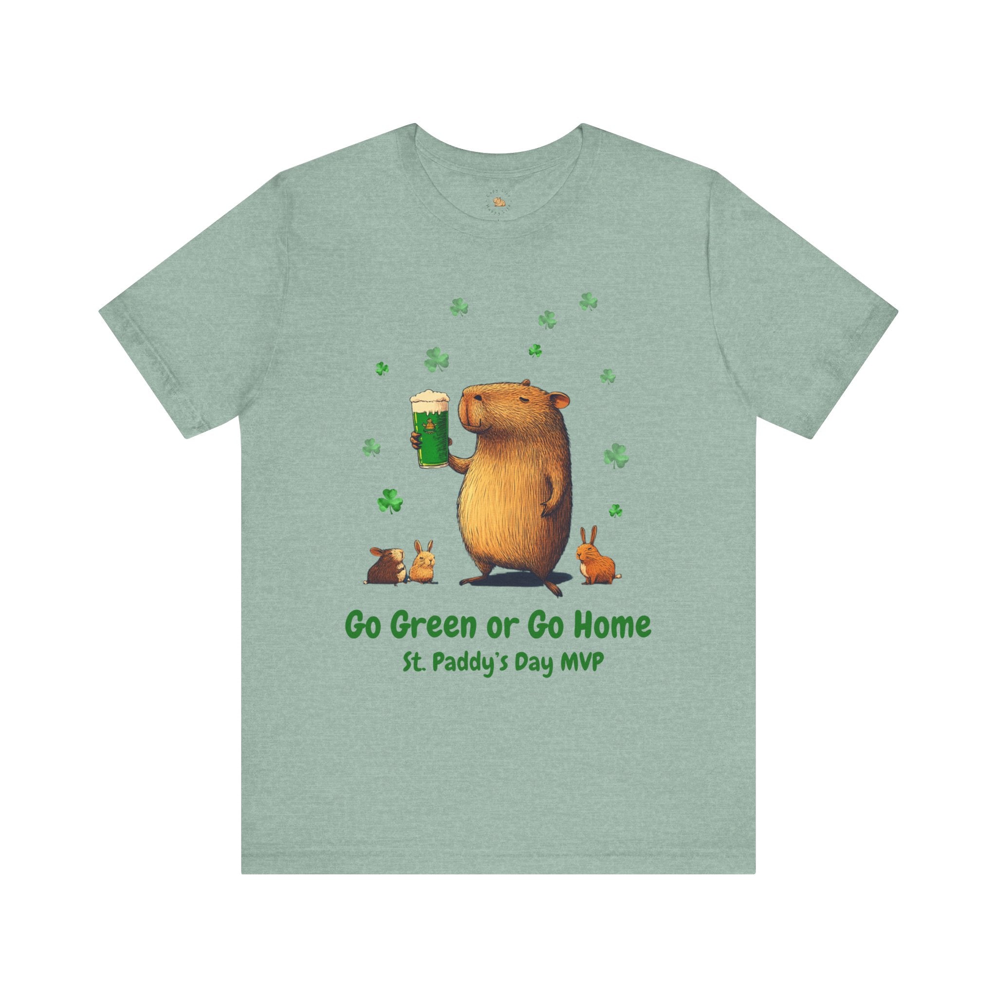 St. Patrick's Day MVP Tee - Go Green or Go Home Unisex Jersey Short Sleeve Shirt