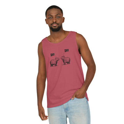 “Bro Bro’” Funny Capybara Premium Comfort Colors Tank