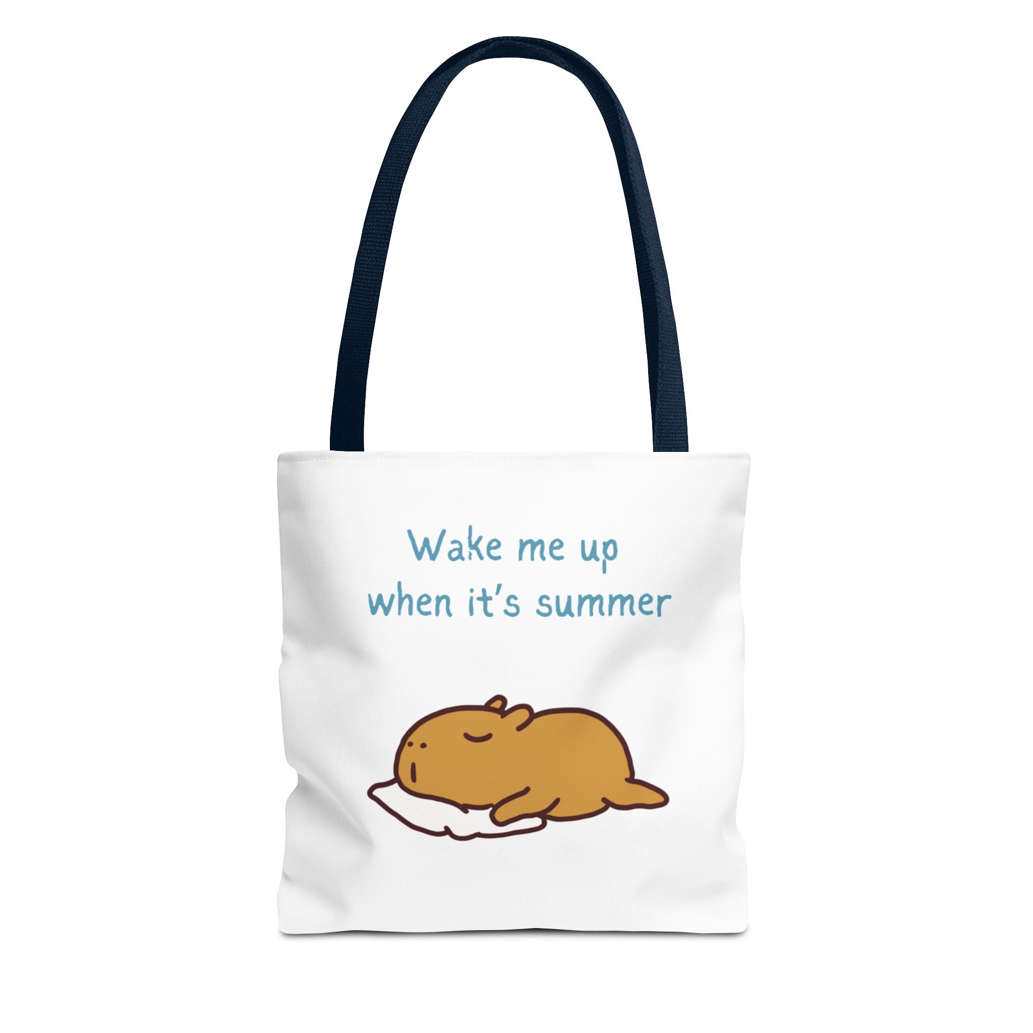 Wake Me Up When It’s Summer Tote Bag – Cute Teacher Appreciation Gift – Funny Teacher Tote Bag