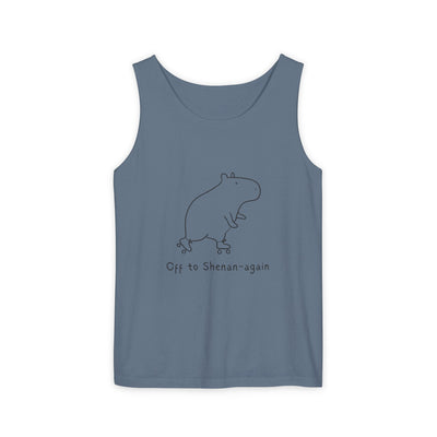 Off to Shenan-again Capybara Premium Tank Top