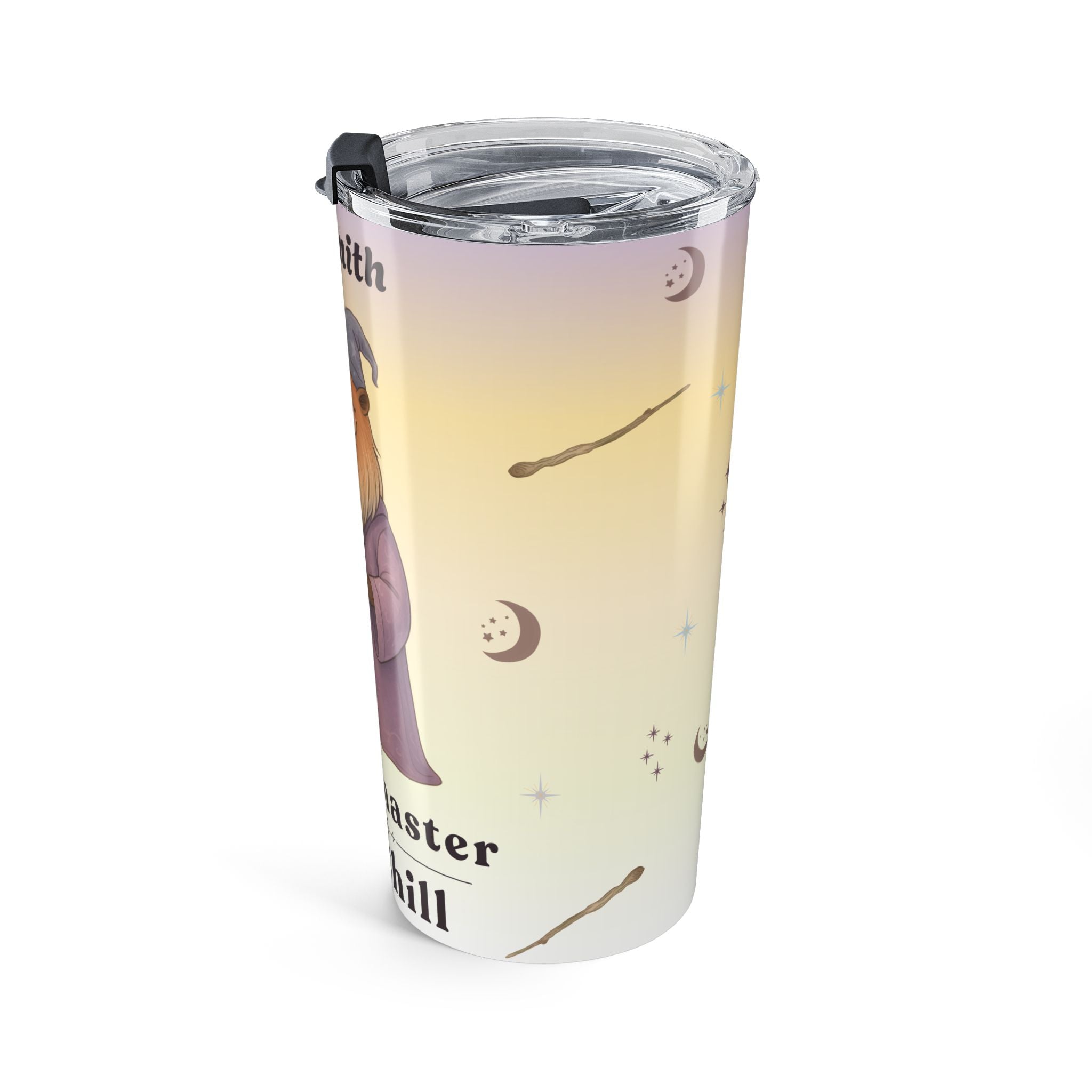 Personalized Headmaster of Chill Tumbler | Funny Teacher Gift | Cozy Wizard Coffee Mug