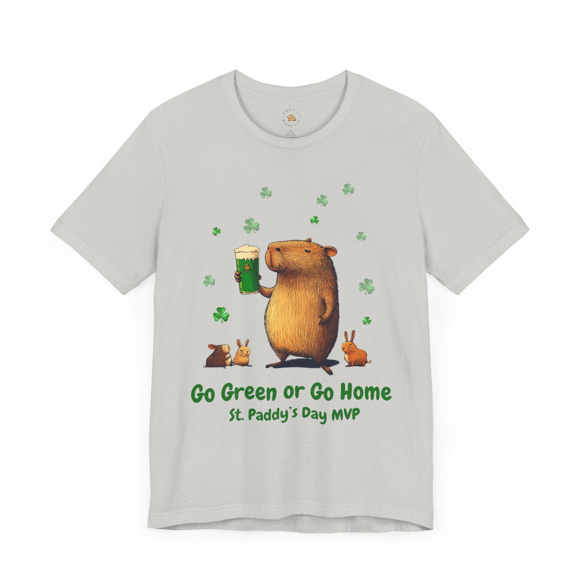 St. Patrick's Day MVP Tee - Go Green or Go Home Unisex Jersey Short Sleeve Shirt