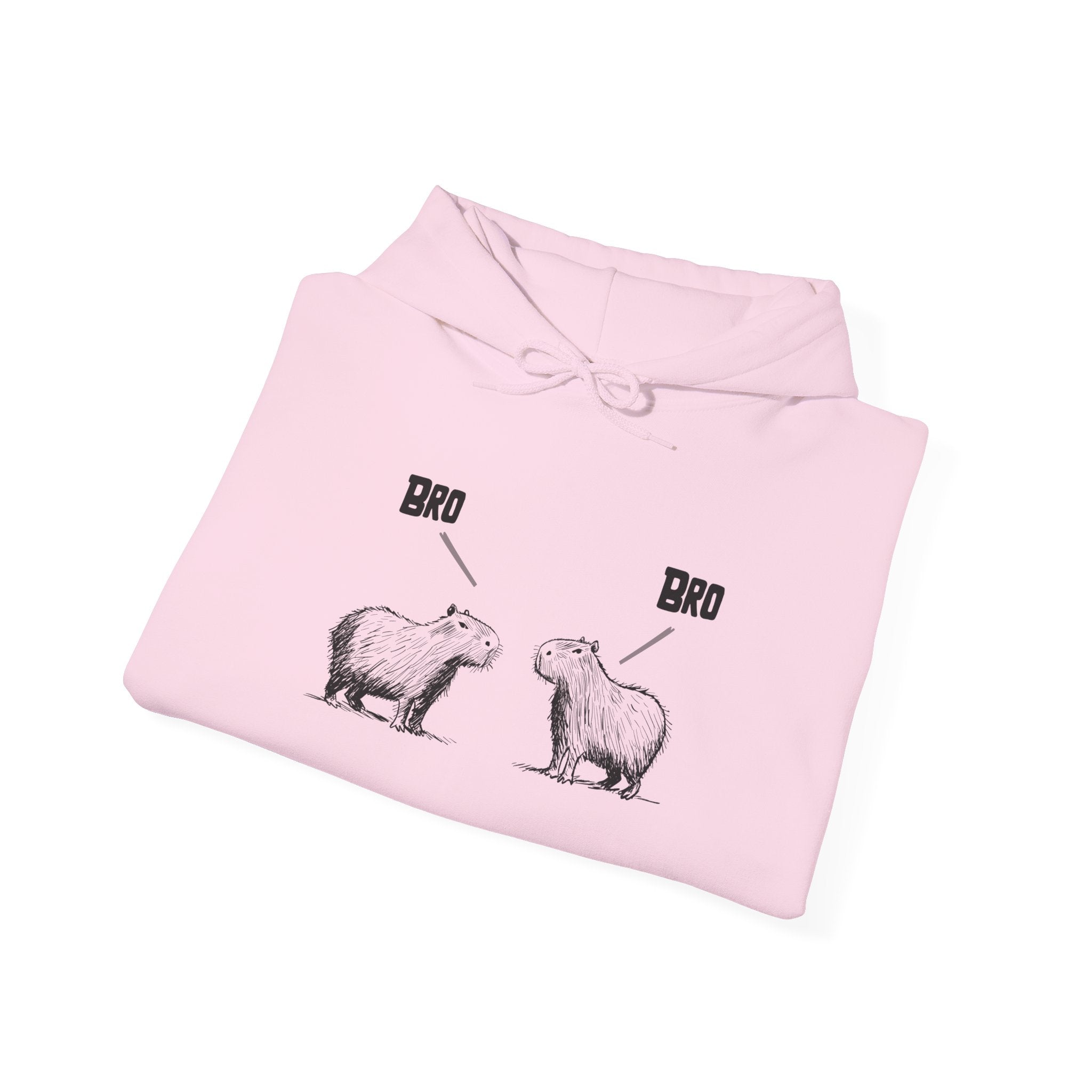 “Bro, Bro” Capybara Hoodie | Funny Capybara Hoodie for Adults
