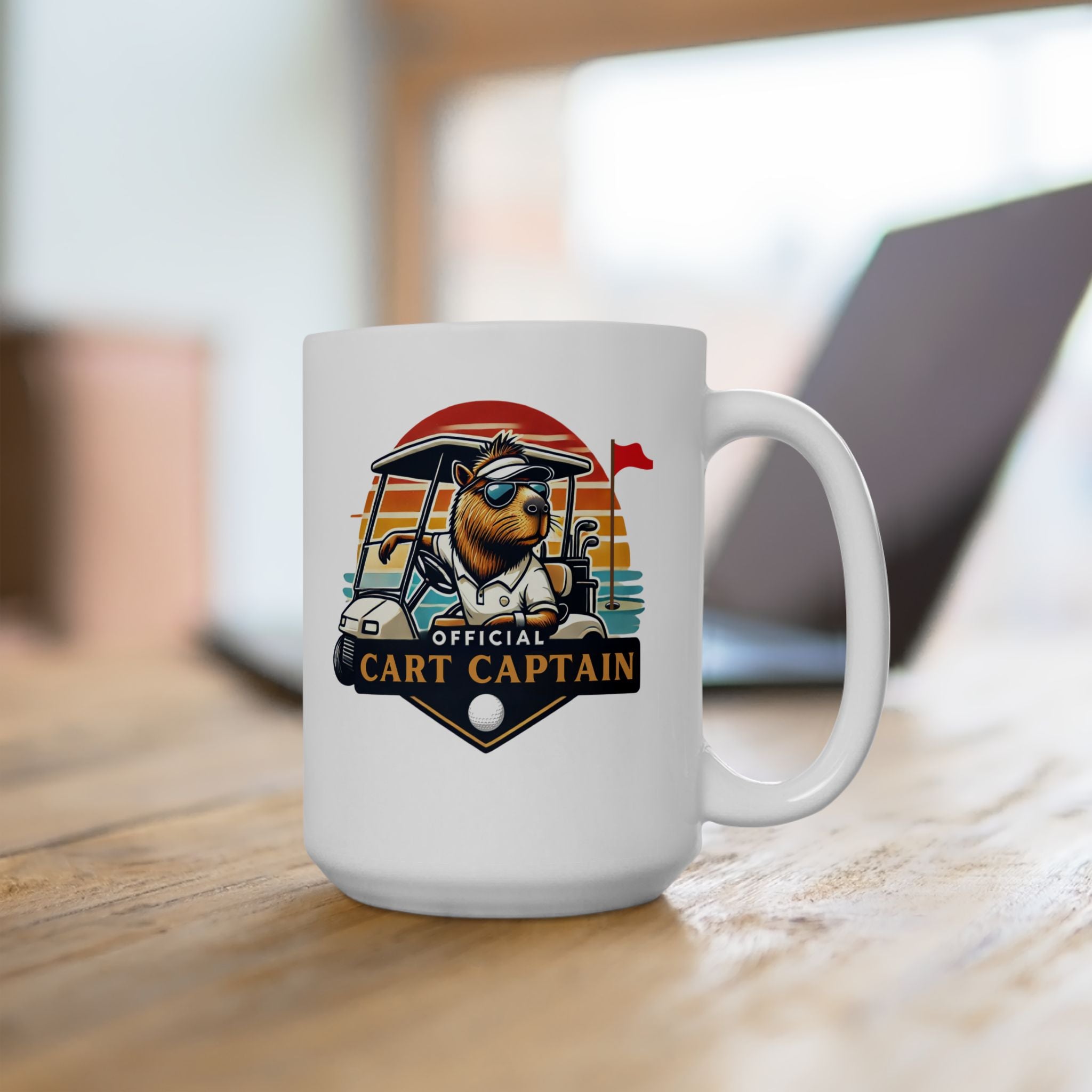 Official Cart Captain - Golf Mug