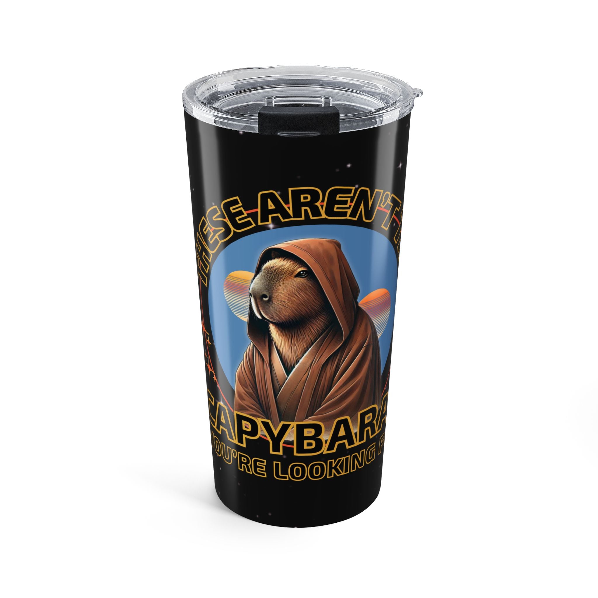These Aren’t the Capybaras You’re Looking For Mug – Funny Star-Wars-Inspired Coffee Travel Mug