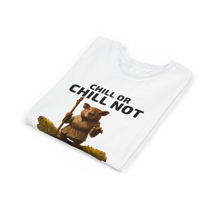 Chill or Chill Not – Capybara Jedi Unisex Youth Tee