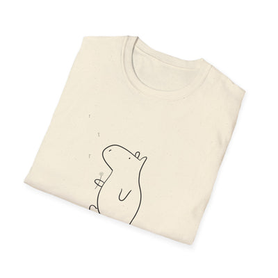 Funny Minimalist Tee - Always. Be. Lollygaggin’. Capybara Shirt