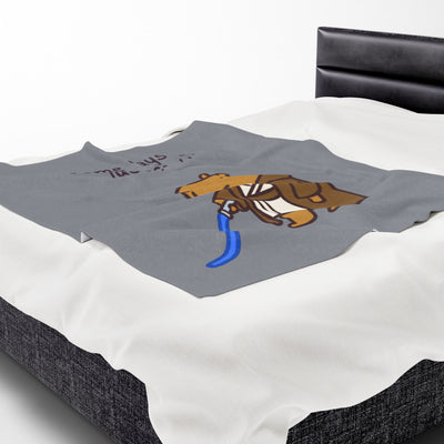 Some Days You Just Can’t Velveteen Plush Blanket - view 6