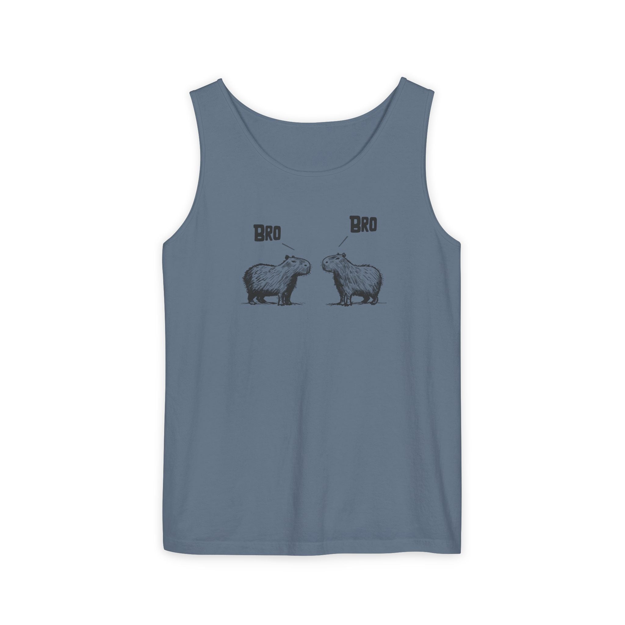 “Bro Bro’” Funny Capybara Premium Comfort Colors Tank