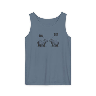 “Bro Bro’” Funny Capybara Premium Comfort Colors Tank