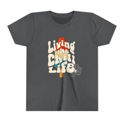 Living the Chill Life Popsicle - Unisex Youth Tee - view 5