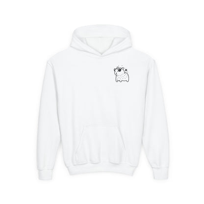 Kawaii No Cap, Just Capybara Kids Hoodie
