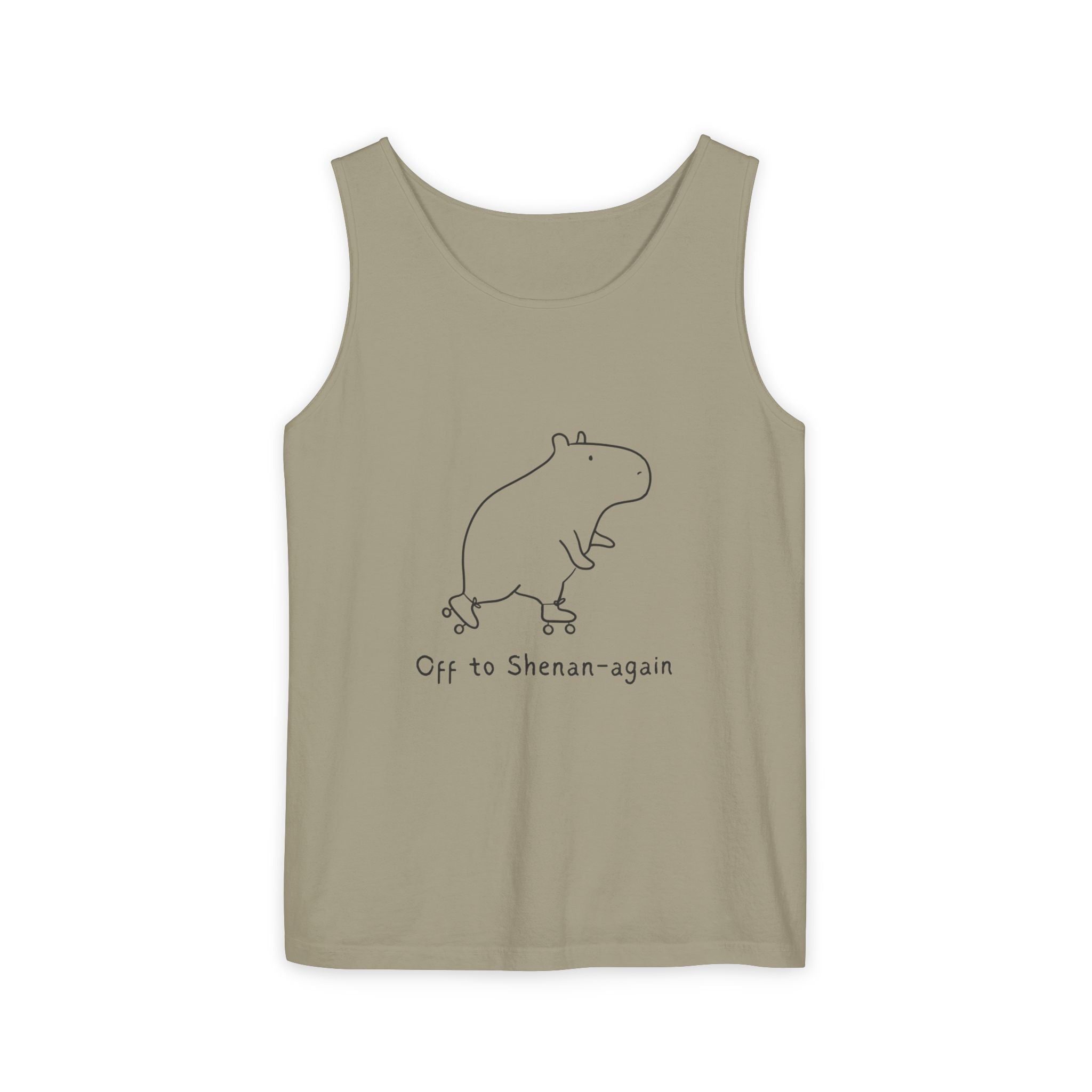 Off to Shenan-again Capybara Premium Tank Top