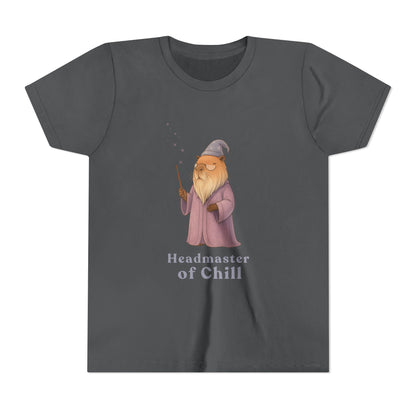 Master of Chill Kids Shirt | Funny Wizard Capybara Youth Graphic Tee